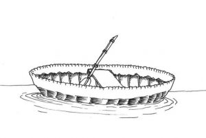 image of a coracle